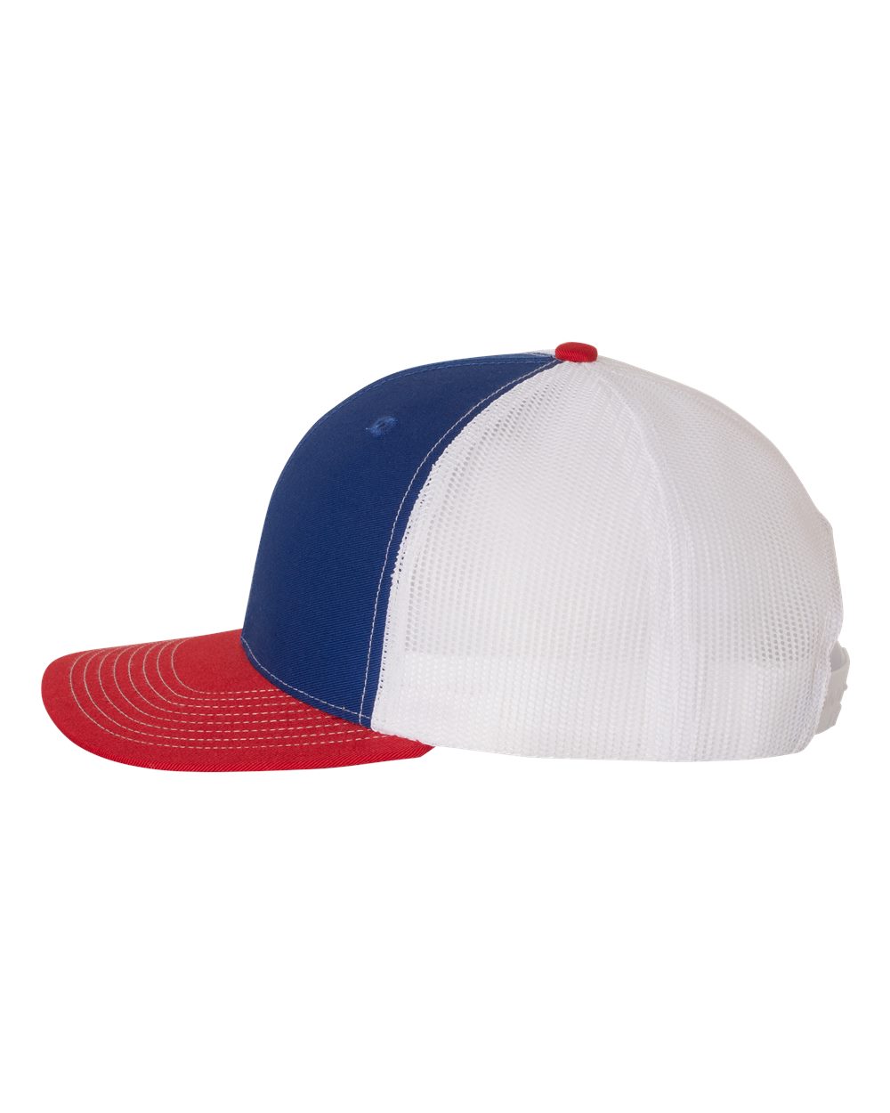 Snapback Trucker Cap - DirectSide - B18095710 - Royal/ White/ Red