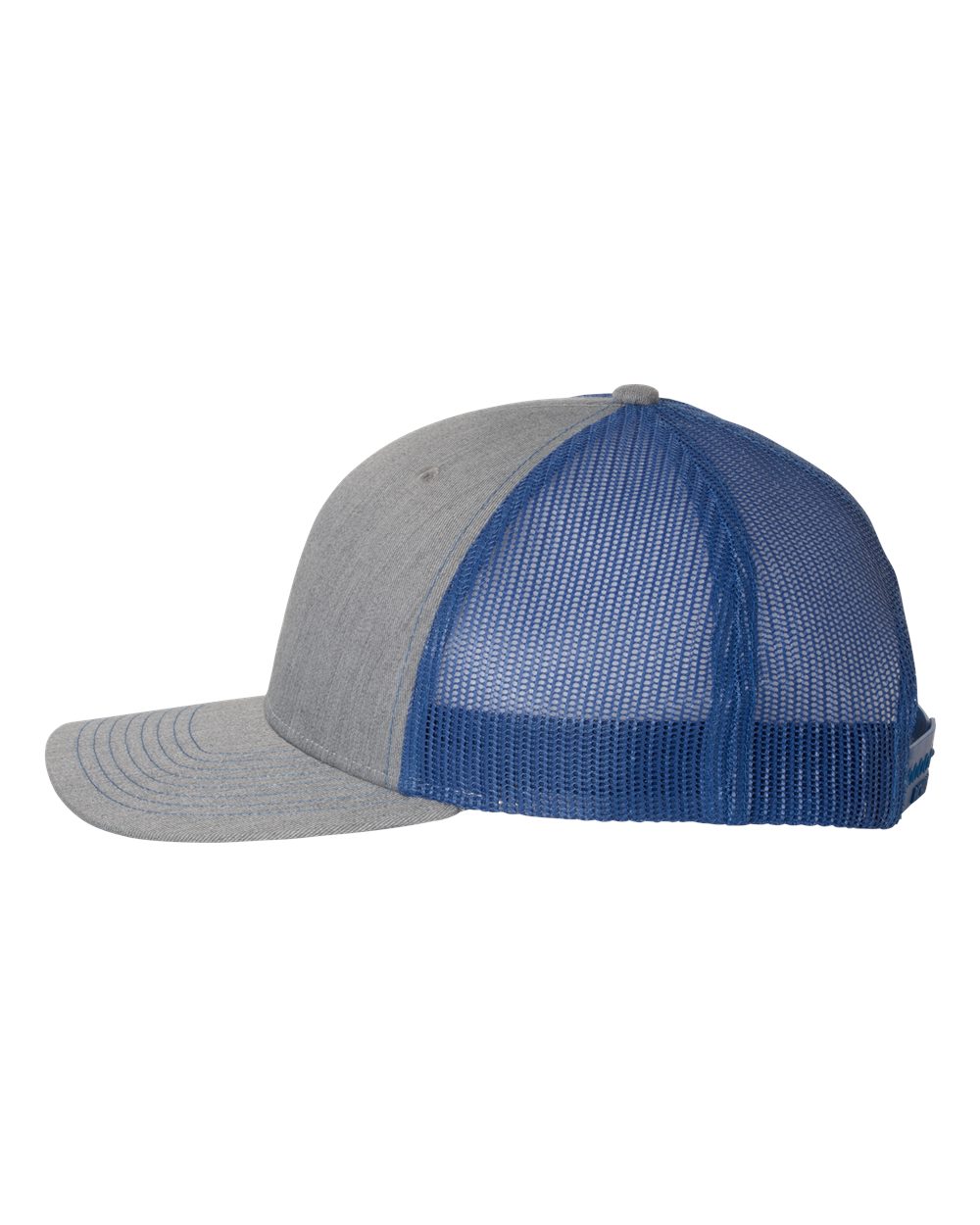 Snapback Trucker Cap - DirectSide - B18095730 - Heather Grey/ Royal