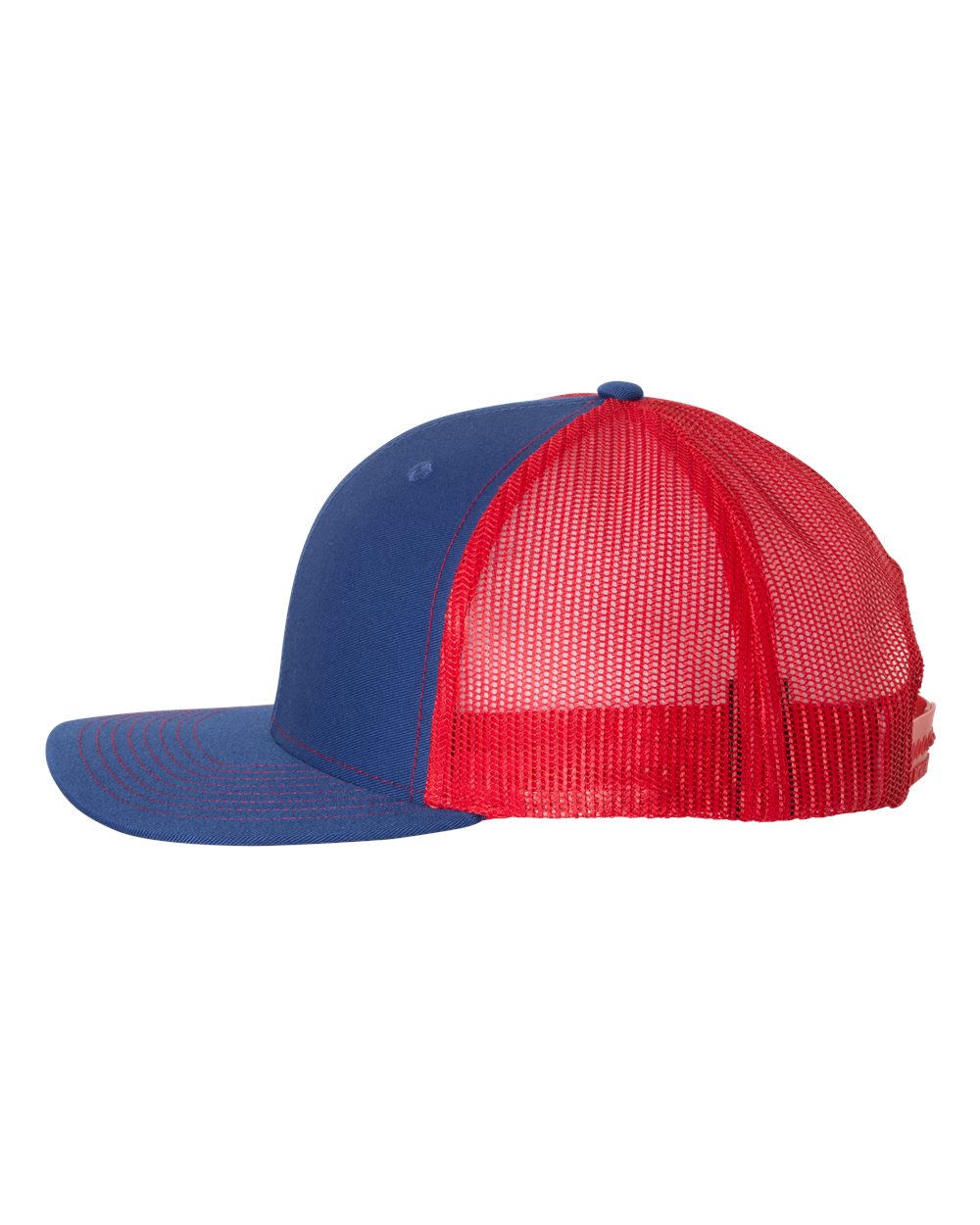 Snapback Trucker Cap - DirectSide - B18095760 - Royal/ Red