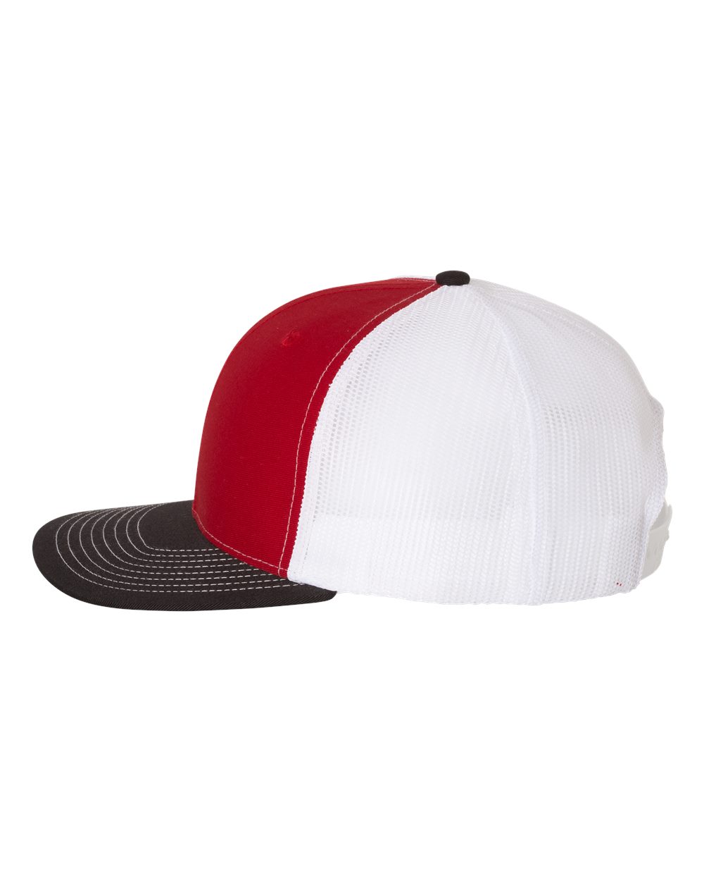Snapback Trucker Cap - DirectSide - B18095780 - Red/ White/ Black