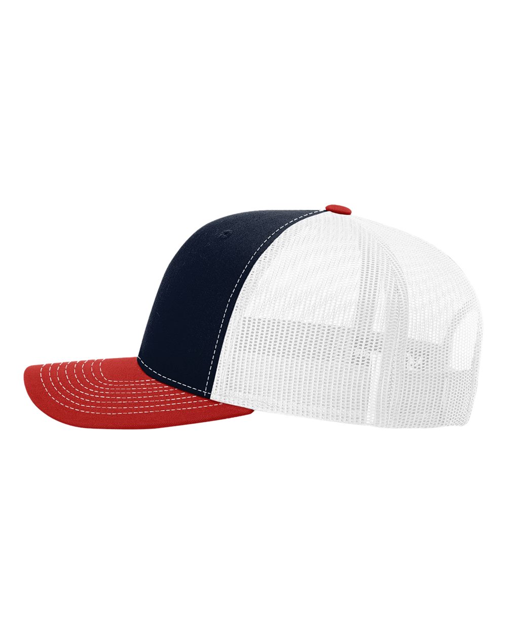 Snapback Trucker Cap - DirectSide - B18095830 - Navy/ White/ Red