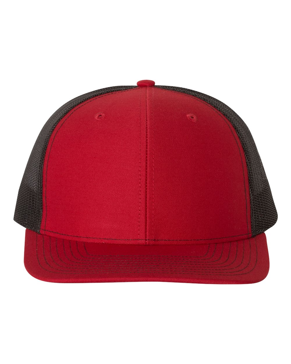 Snapback Trucker Cap - Front - B18095170 - Red/ Black