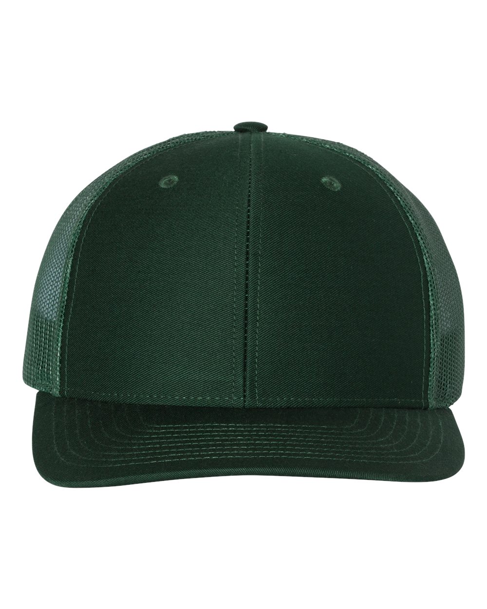Snapback Trucker Cap - Front - B18095340 - Dark Green