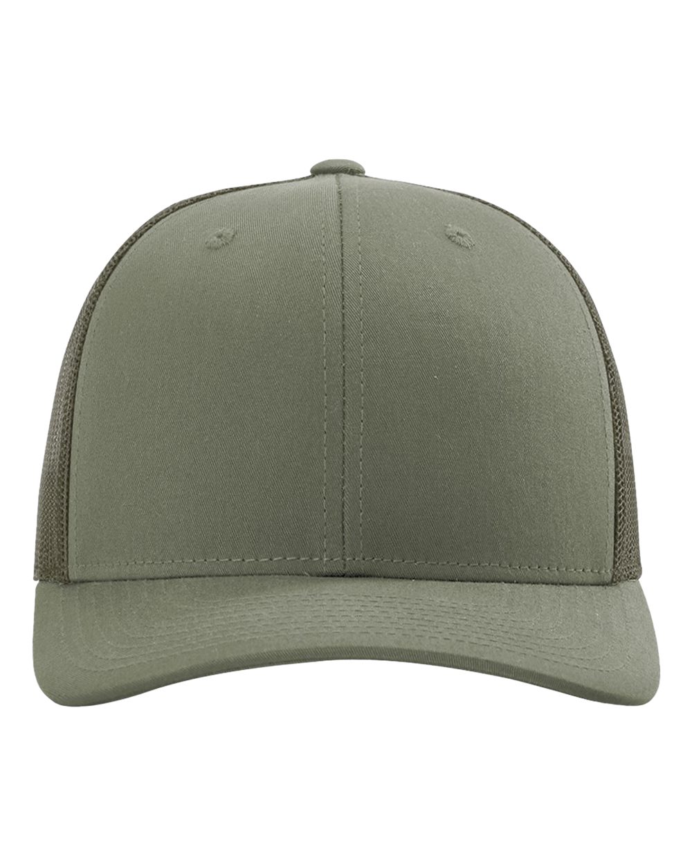 Snapback Trucker Cap - Front - B18095370 - Loden