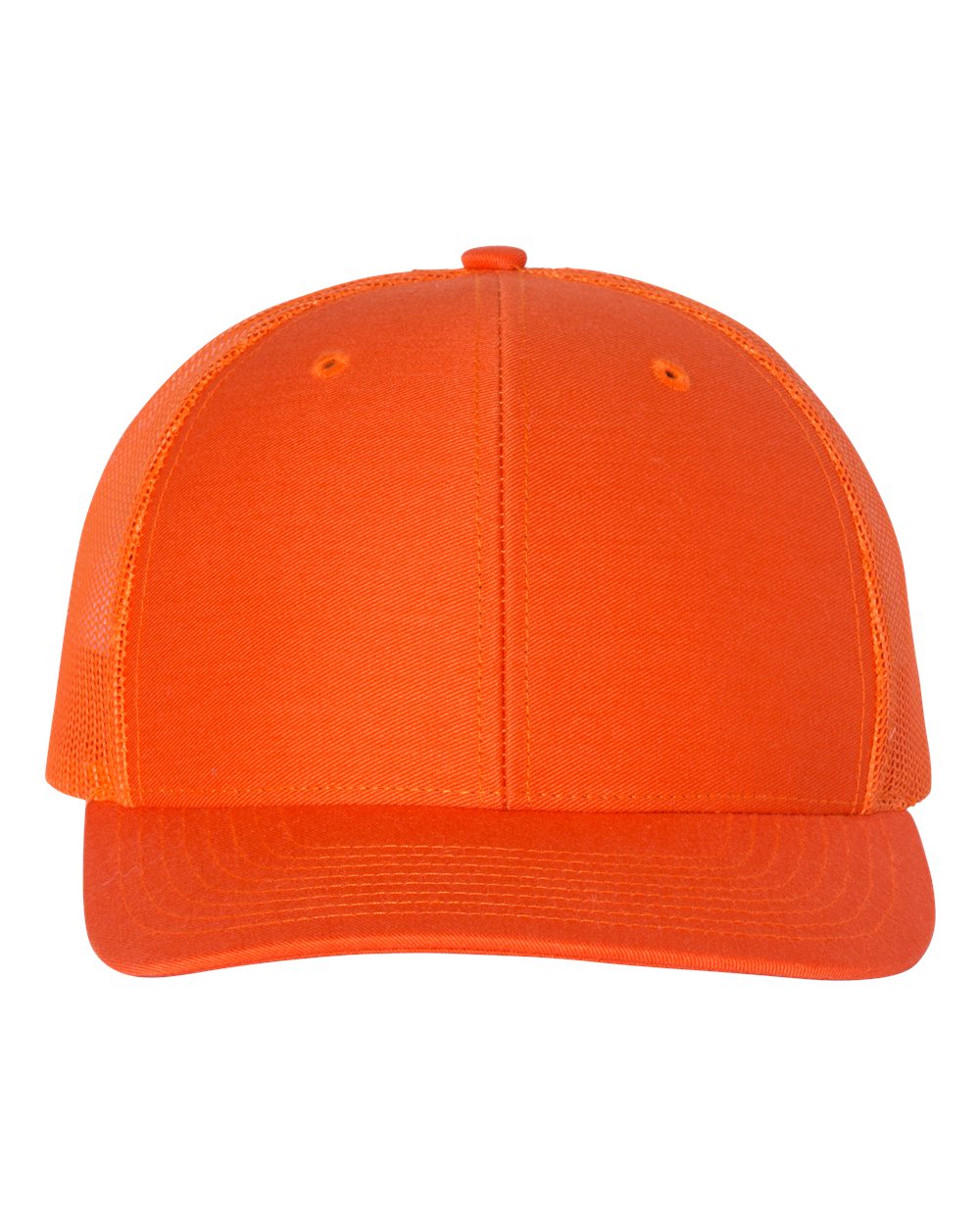 Snapback Trucker Cap - Front - B18095390 - Orange