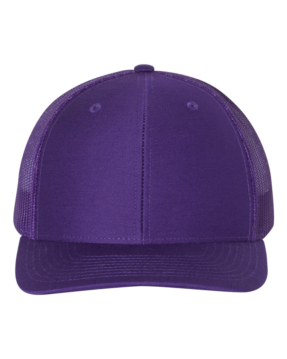 Snapback Trucker Cap - Front - B18095400 - Purple