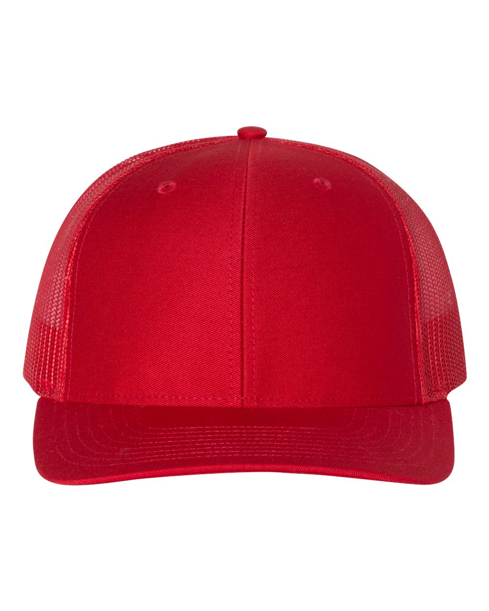 Snapback Trucker Cap - Front - B18095410 - Red