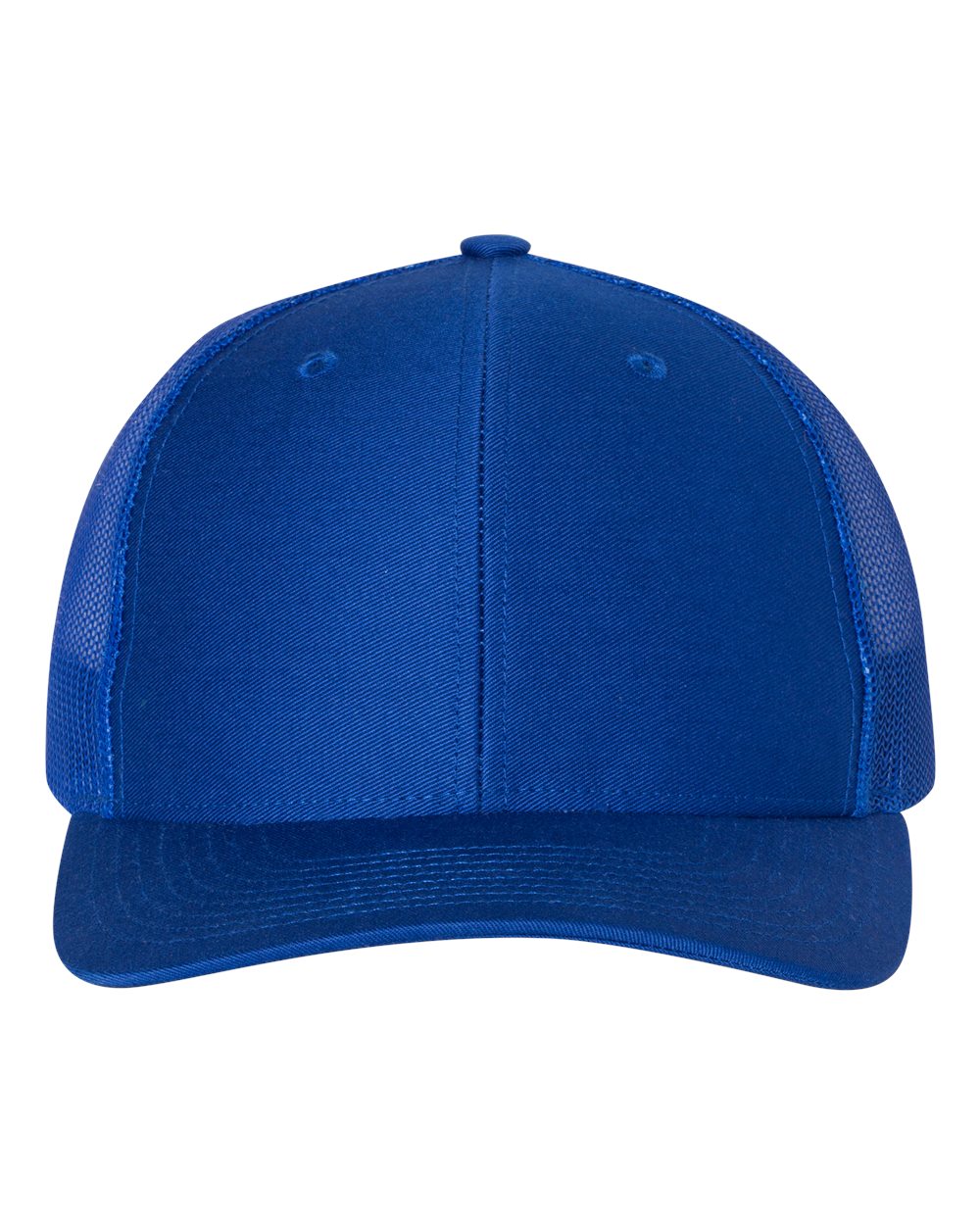 Snapback Trucker Cap - Front - B18095430 - Royal