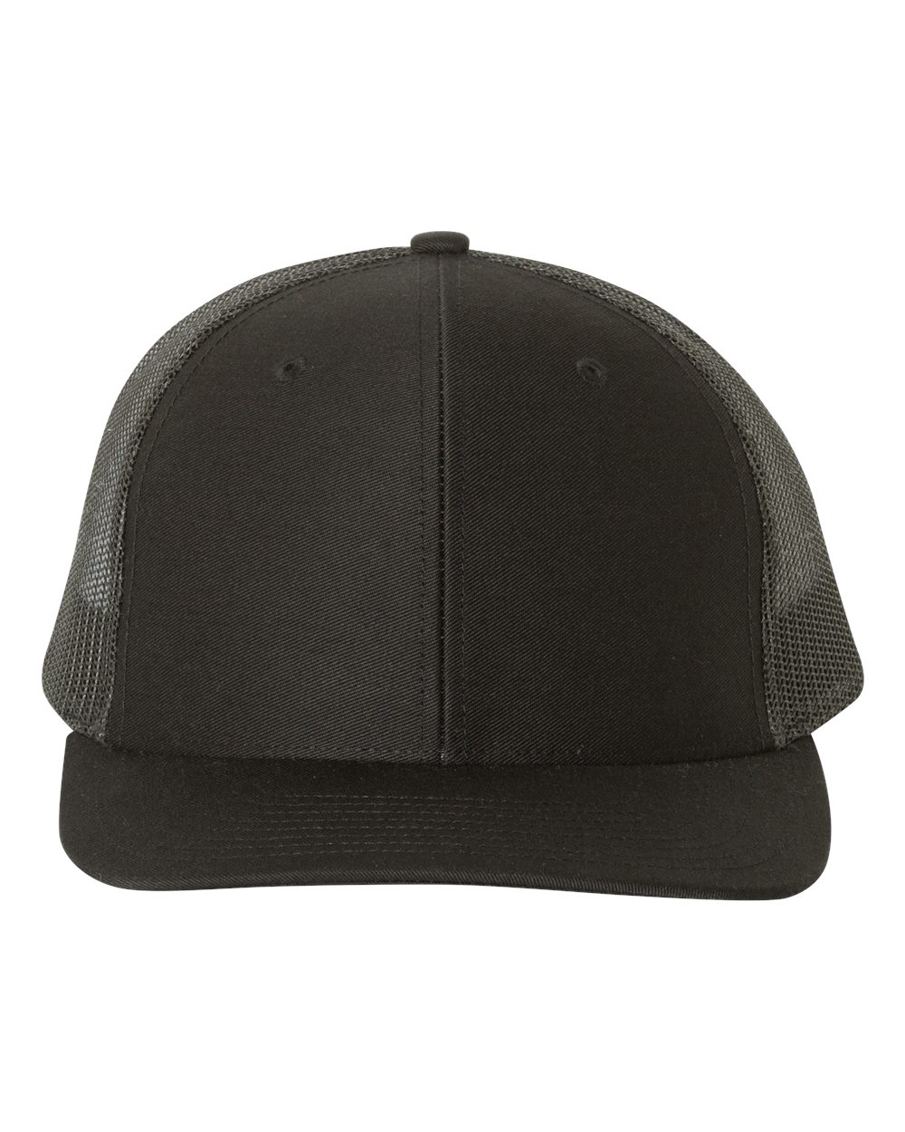 Snapback Trucker Cap - Front - B18095500 - Black