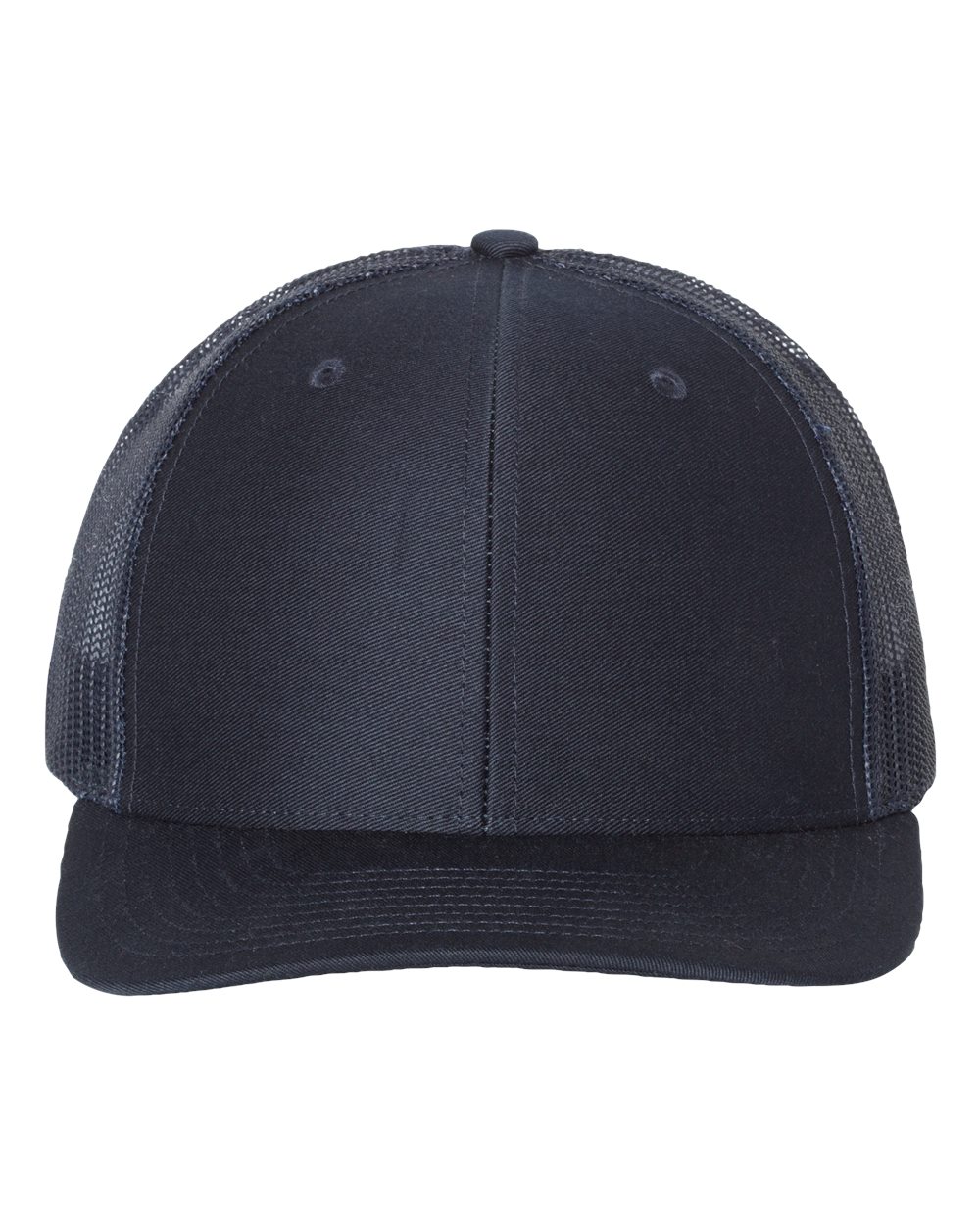 Snapback Trucker Cap - Front - B18095650 - Navy