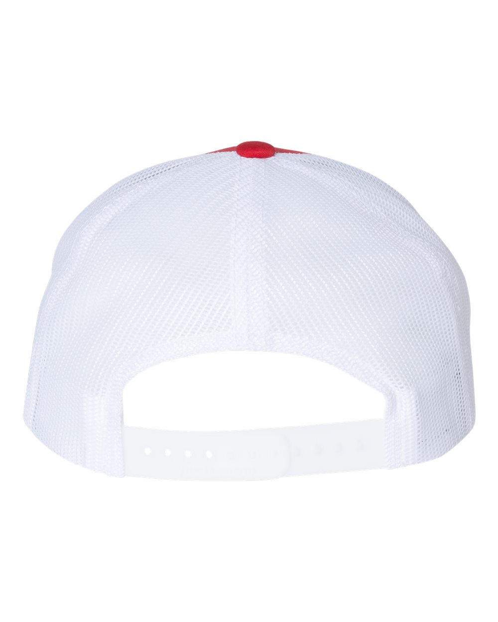 Low Pro Trucker Cap - Back - B79195010 - Red/ White