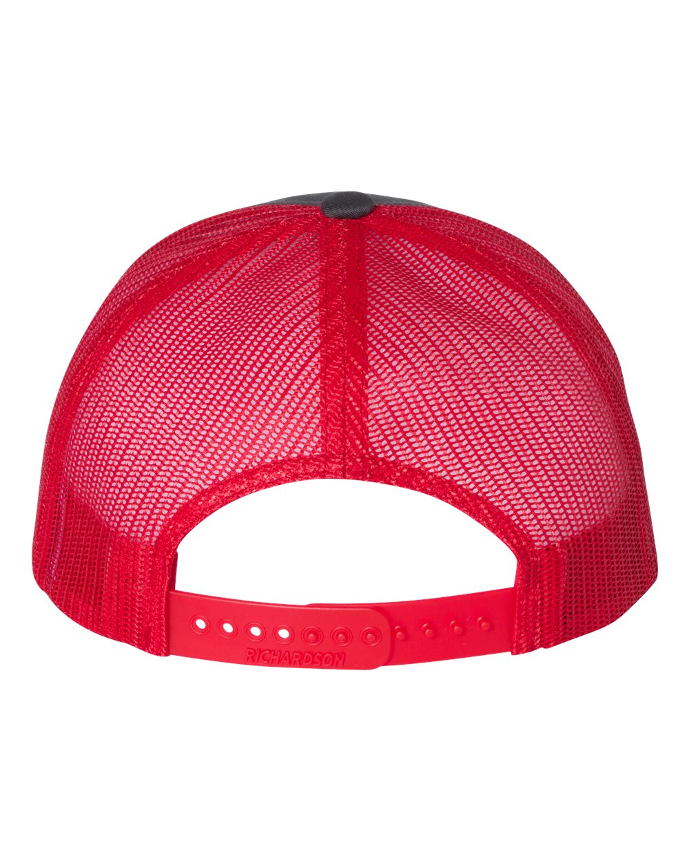 Low Pro Trucker Cap - Back - B79195530 - Charcoal/ Red