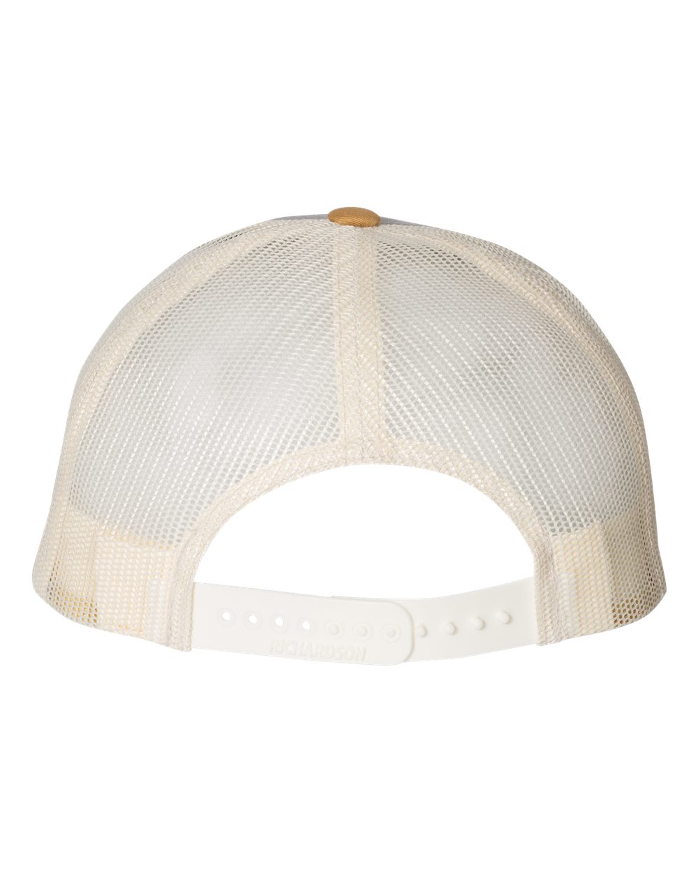 Low Pro Trucker Cap - Back - B79195580 - Heather Grey/ Birch/ Amber Gold