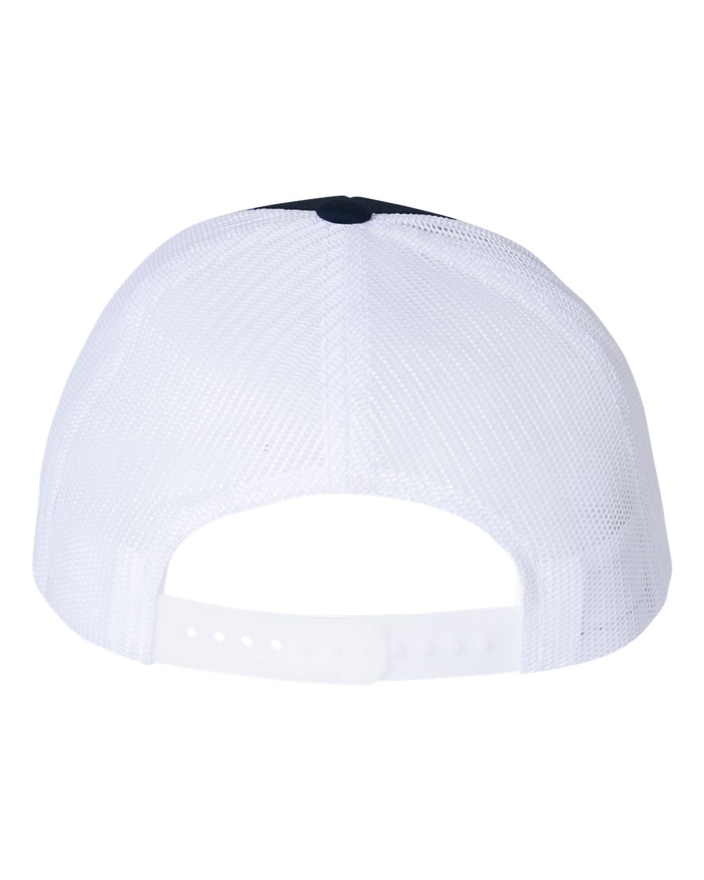 Low Pro Trucker Cap - Back - B79195660 - Navy/ White