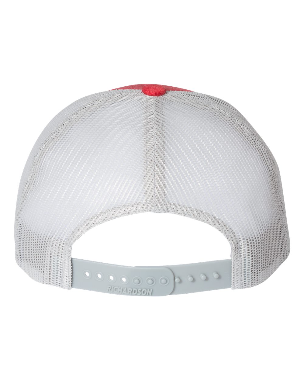 Low Pro Trucker Cap - Back - B79195700 - Heather Red/ Light Grey
