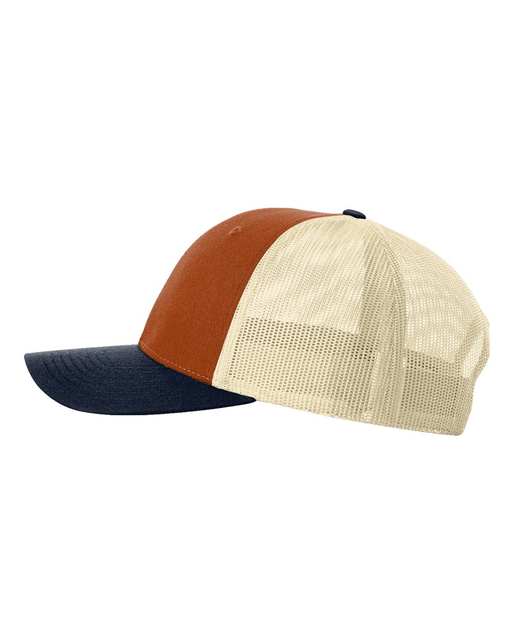 Low Pro Trucker Cap - DirectSide - B79195080 - Dark Orange/ Birch/ Patriot Blue