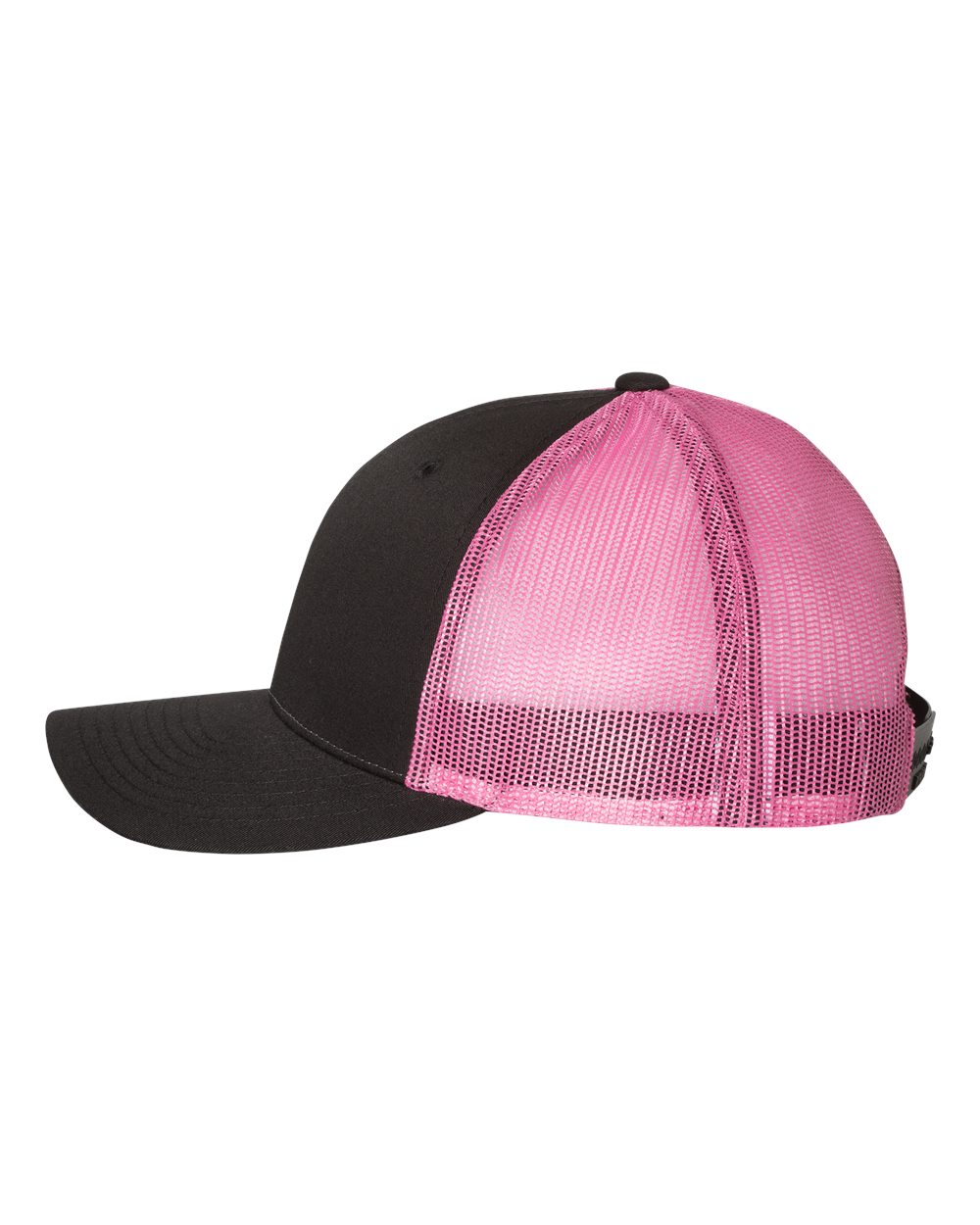 Low Pro Trucker Cap - DirectSide - B79195110 - Black/ Neon Pink