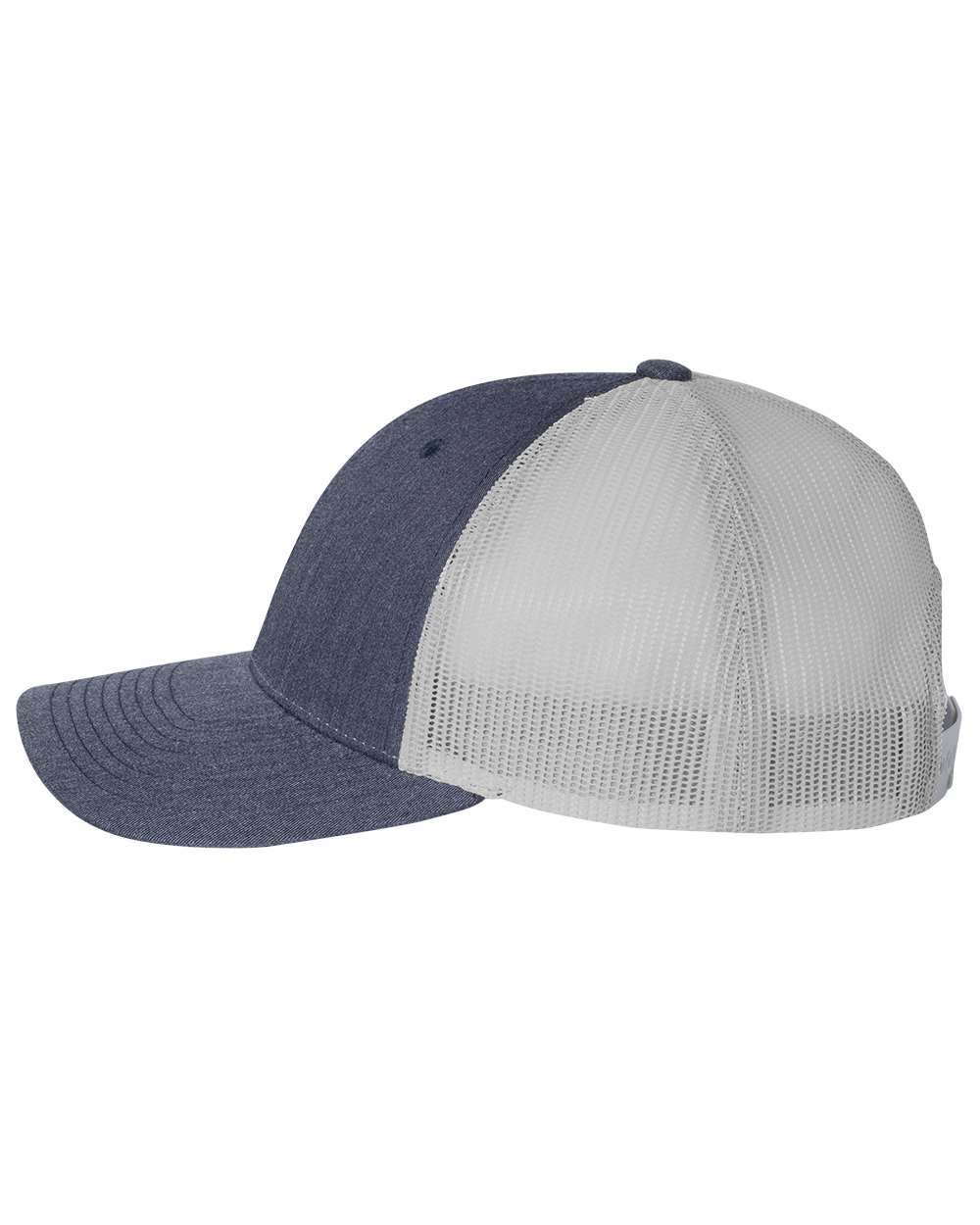 Low Pro Trucker Cap - DirectSide - B79195650 - Heather Navy/ Light Grey