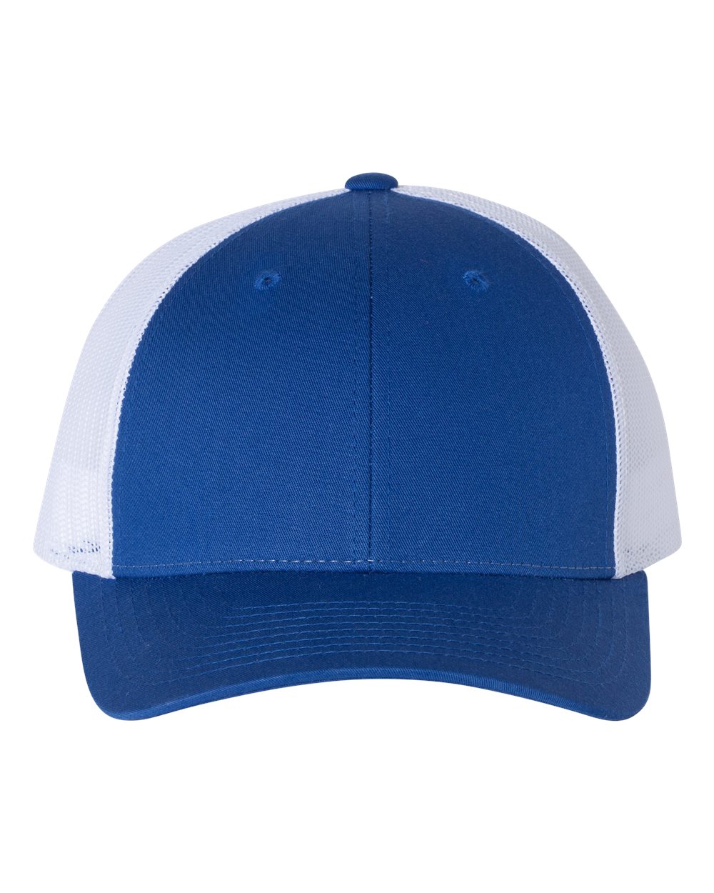 Low Pro Trucker Cap - Front - B79195020 - Royal/ White