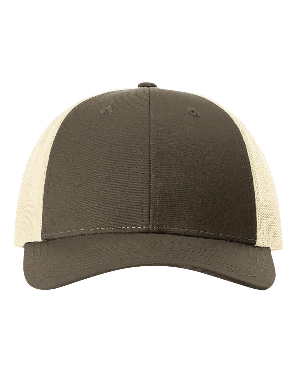 Low Pro Trucker Cap - Front - B79195030 - Chocolate Chip/ Birch