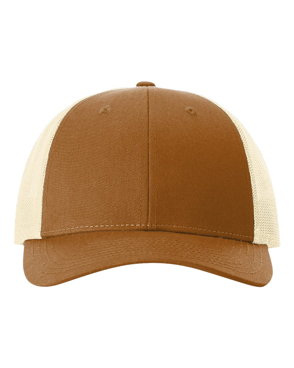 Low Pro Trucker Cap - Front - B79195060 - Carmel/ Birch
