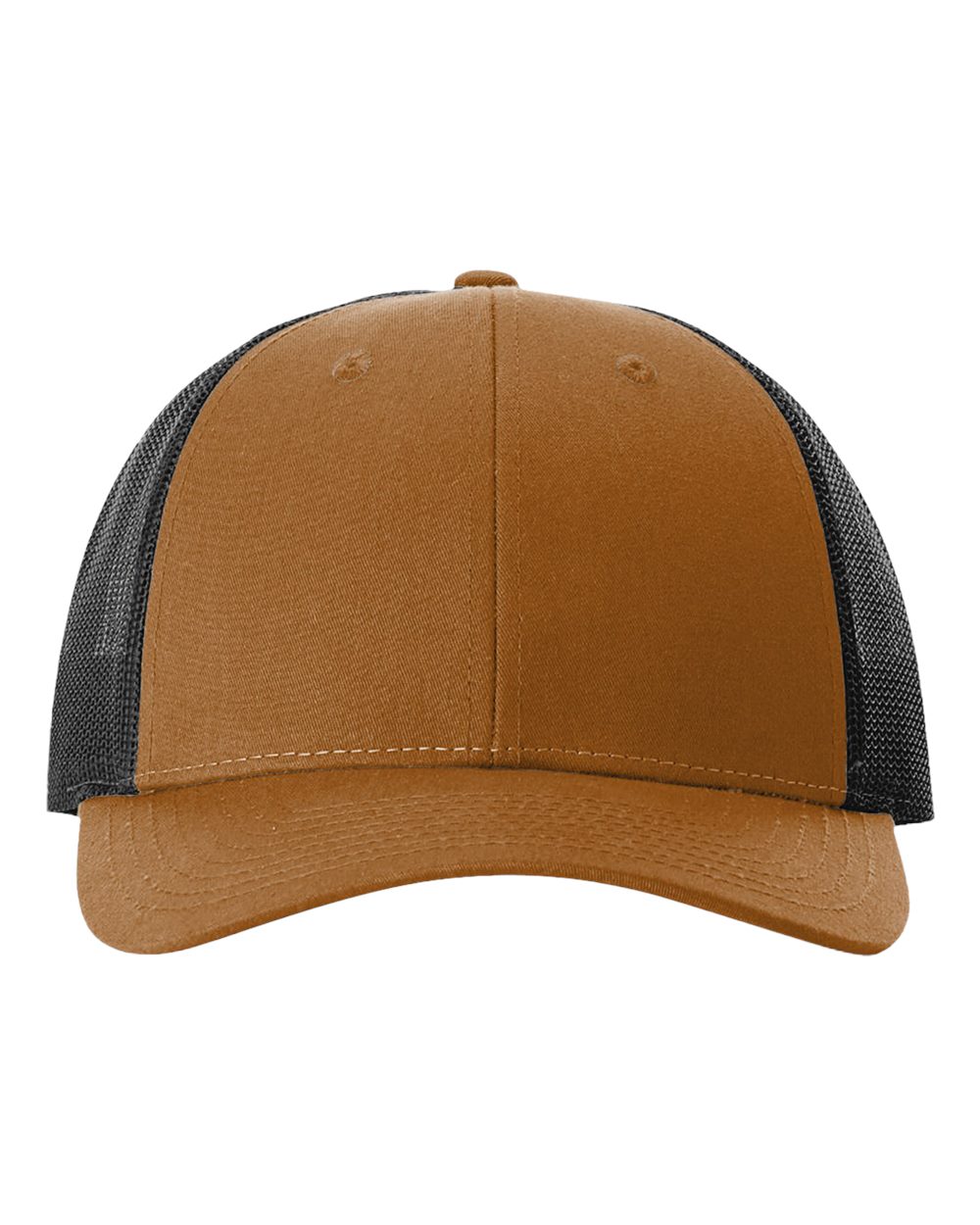Low Pro Trucker Cap - Front - B79195070 - Carmel/ Black
