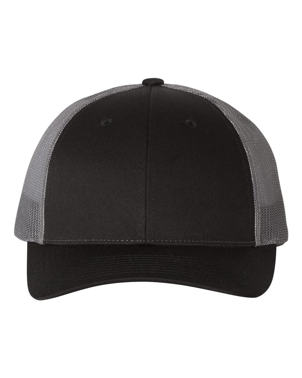 Low Pro Trucker Cap - Front - B79195090 - Black/ Charcoal