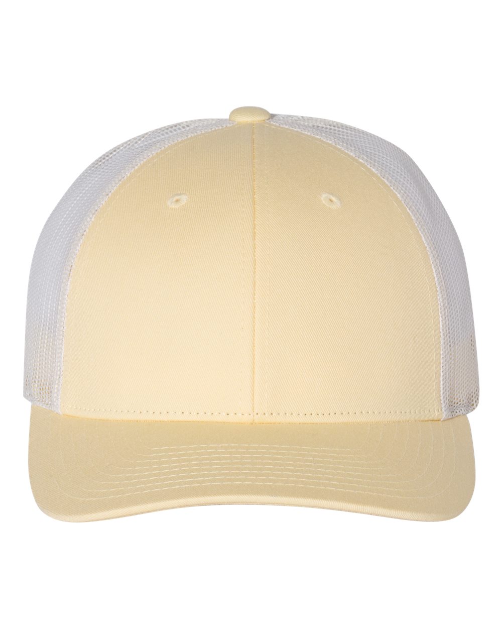 Low Pro Trucker Cap - Front - B79195400 - Pale Banana/ Birch