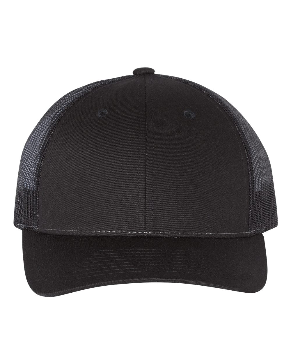 Low Pro Trucker Cap - Front - B79195500 - Black