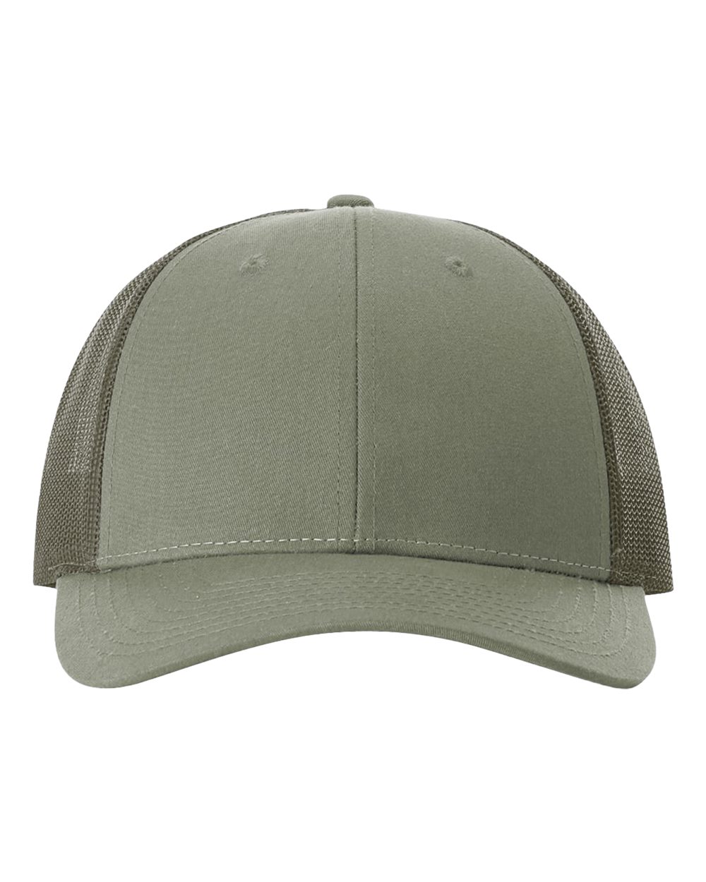 Low Pro Trucker Cap - Front - B79195640 - Loden