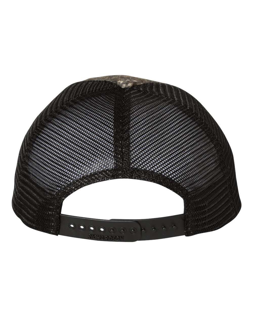 Garment Washed Printed Trucker Cap - Back - B49295960 - Realtree Timber/ Black