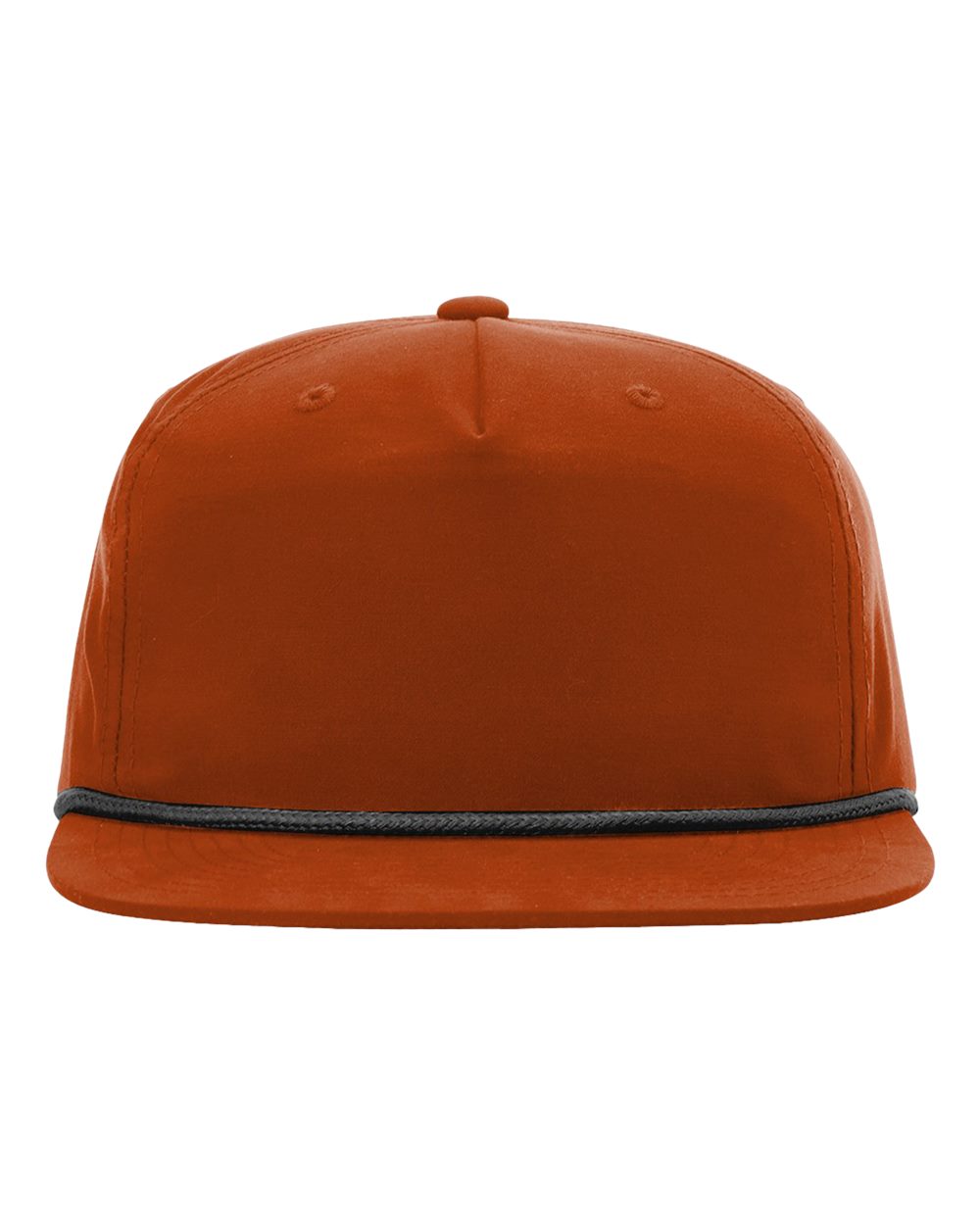 Umpqua Snapback Cap - Front - B06395660 - Dark Orange/ Black