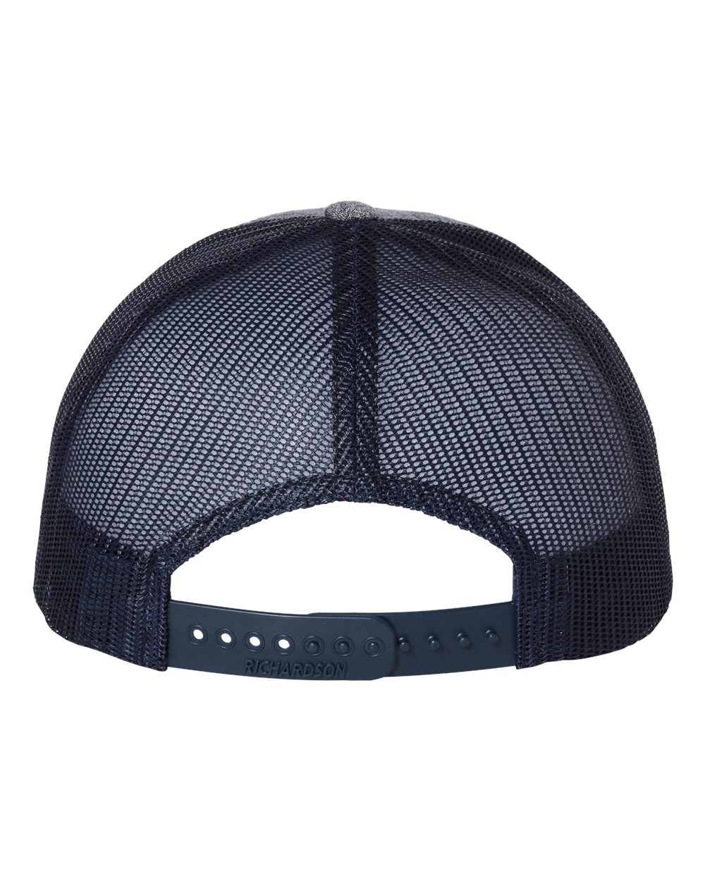 Low Pro Heather Trucker Cap - Back - B54595650 - Navy Heather/ Navy