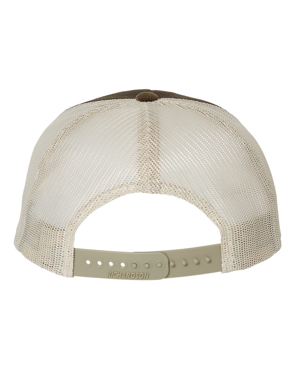Troutdale Corduroy Trucker Cap - Back - B54795600 - Brown/ Sand