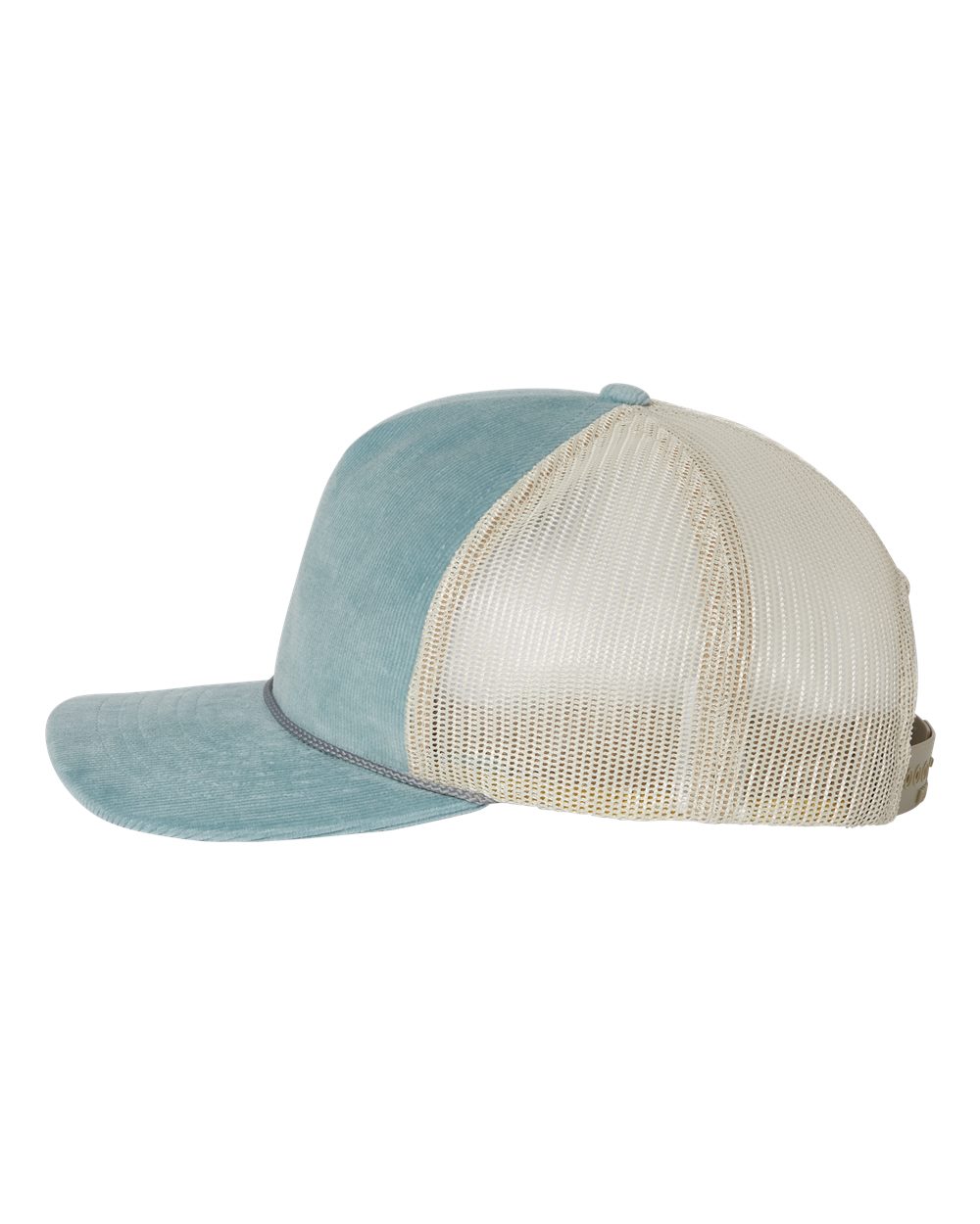 Troutdale Corduroy Trucker Cap - DirectSide - B54795250 - Light Blue/ Sand
