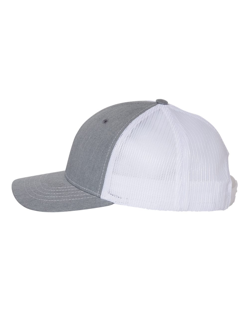 Youth Trucker Snapback Cap - DirectSide - B56095010 - Heather Grey/ White