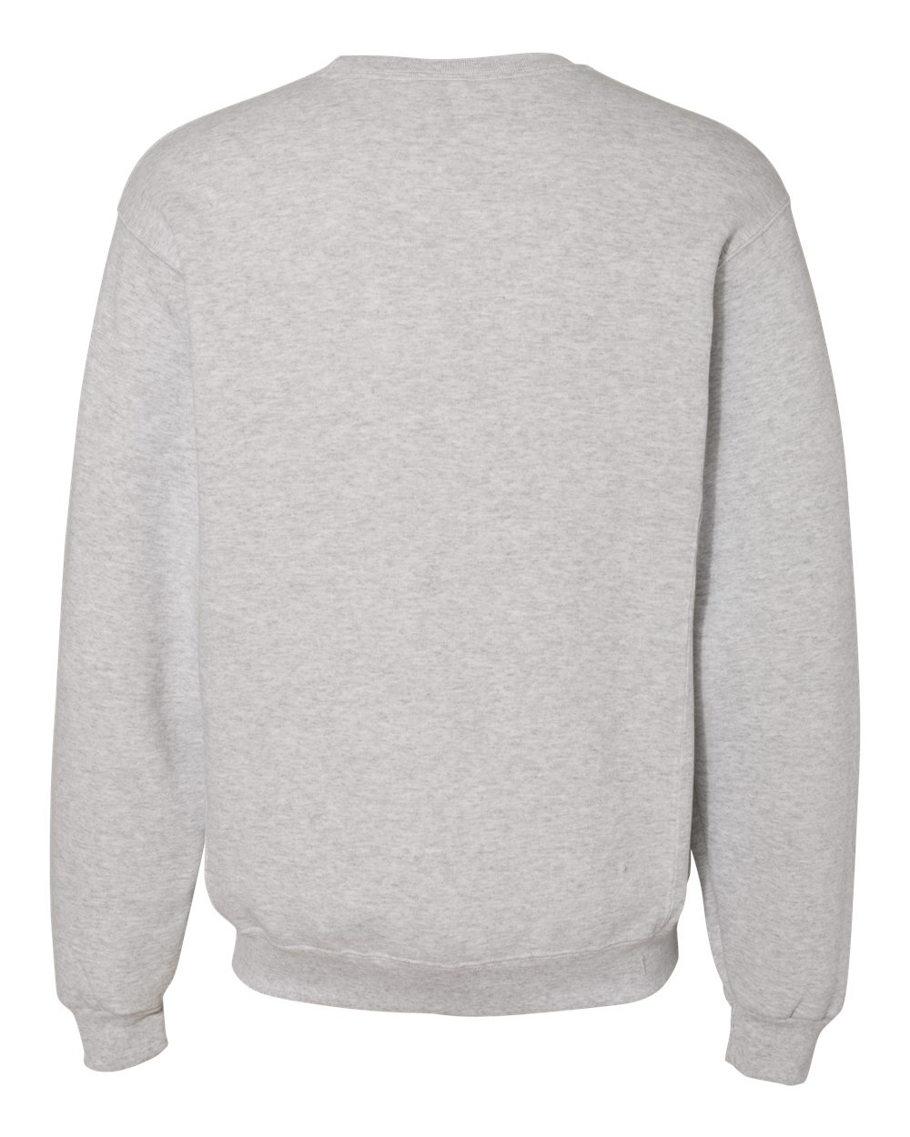 Unisex Dri Power® Crewneck Sweatshirt - Back - B60311023 - Ash