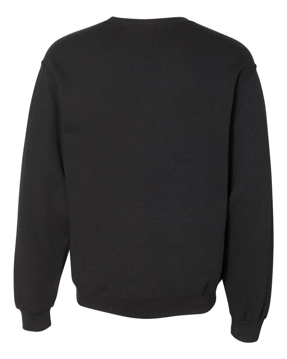 Unisex Dri Power® Crewneck Sweatshirt - Back - B60311503 - Black