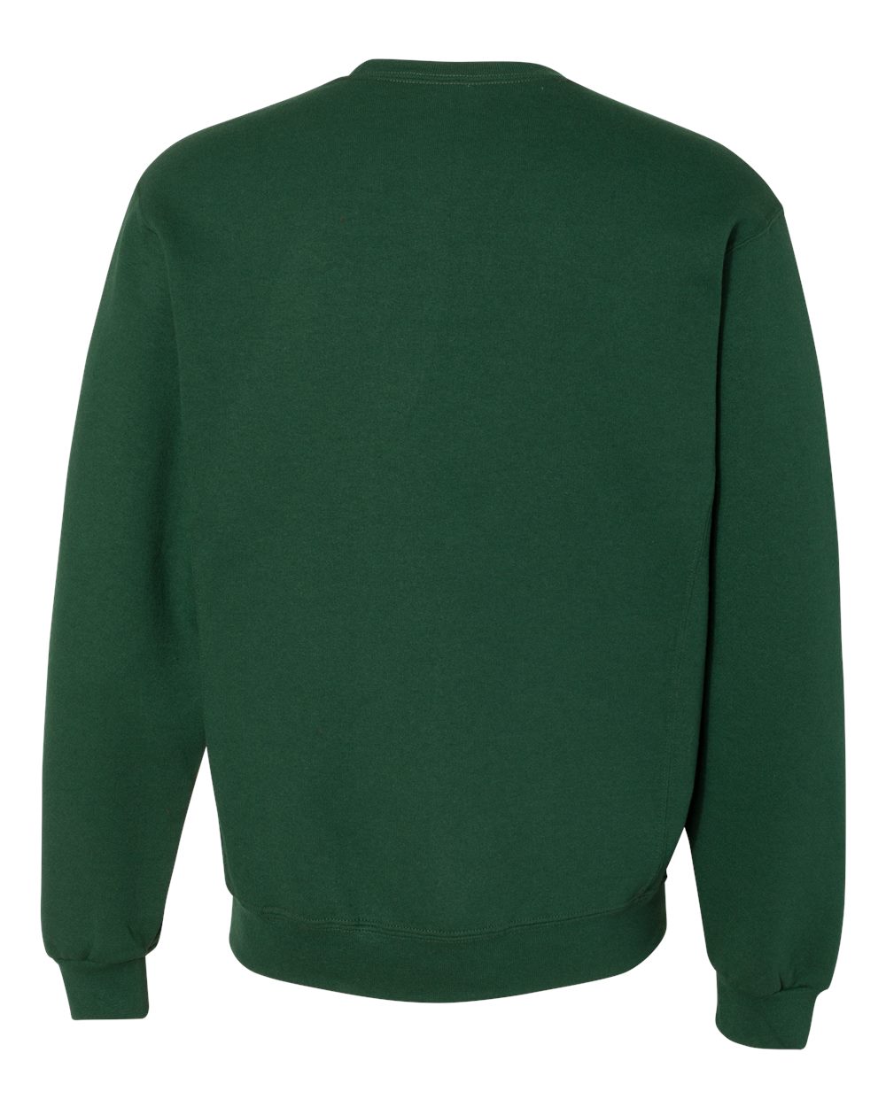 Unisex Dri Power® Crewneck Sweatshirt - Back - B60311543 - Dark Green
