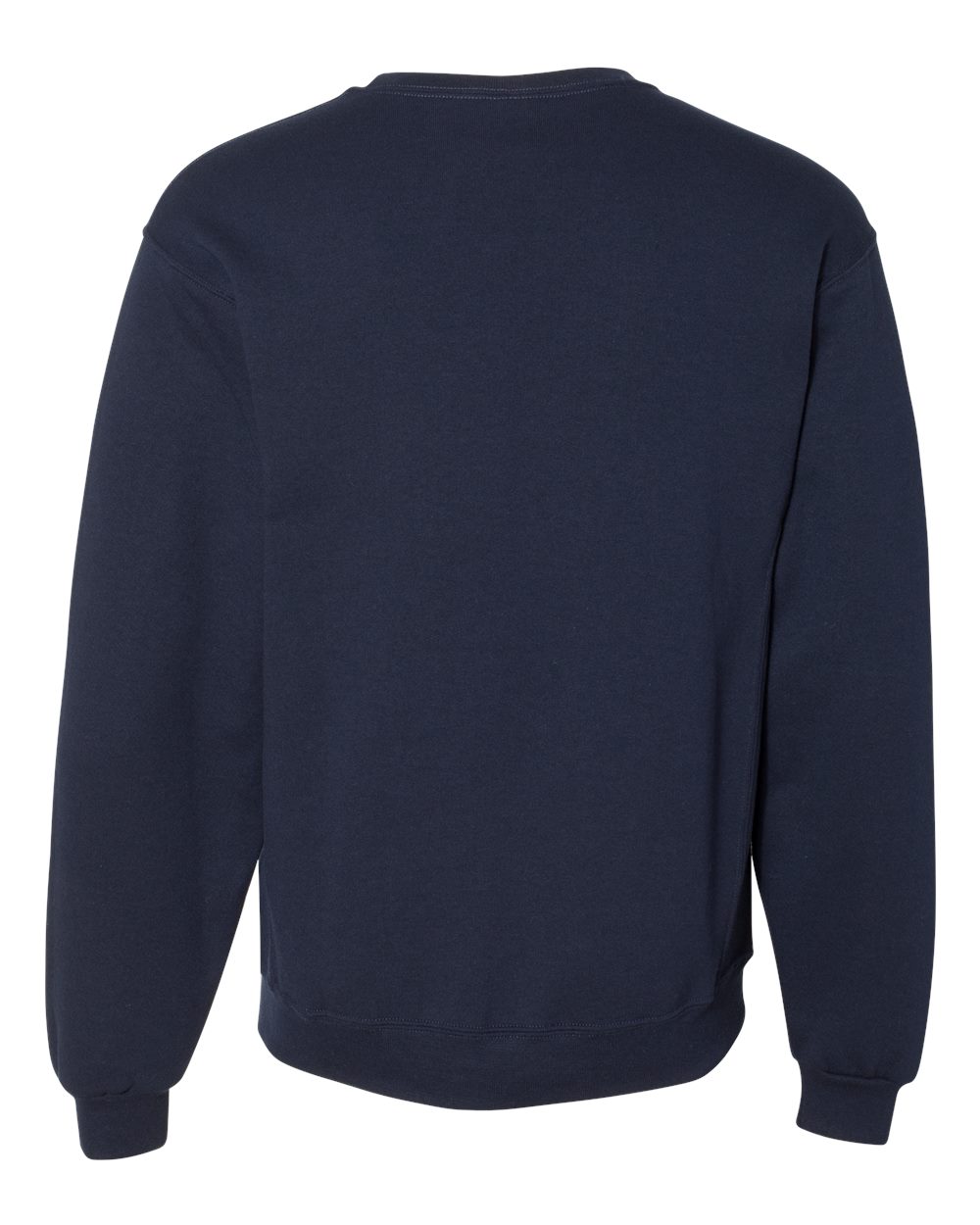 Unisex Dri Power® Crewneck Sweatshirt - Back - B60311653 - Navy