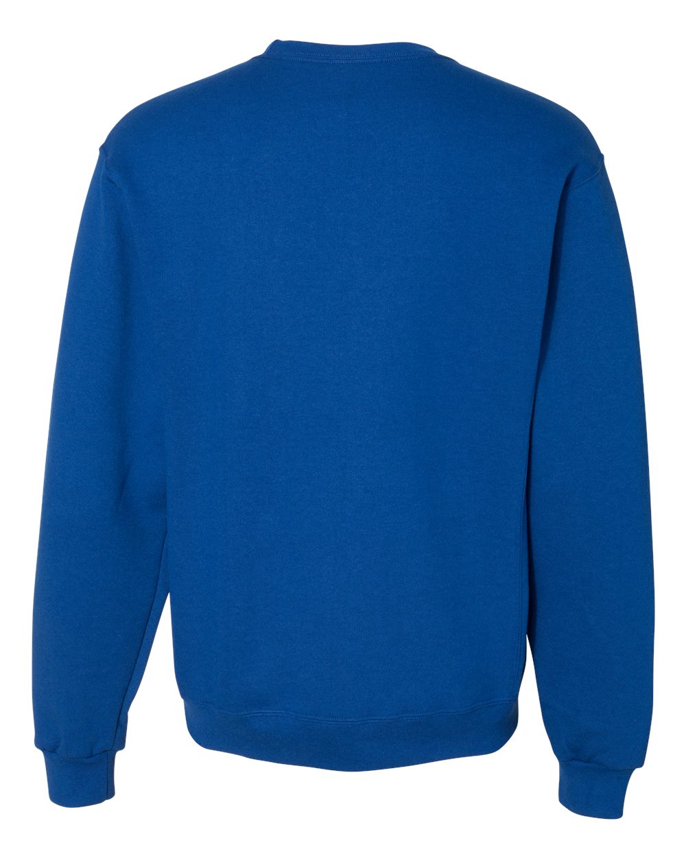 Unisex Dri Power® Crewneck Sweatshirt - Back - B60311753 - Royal