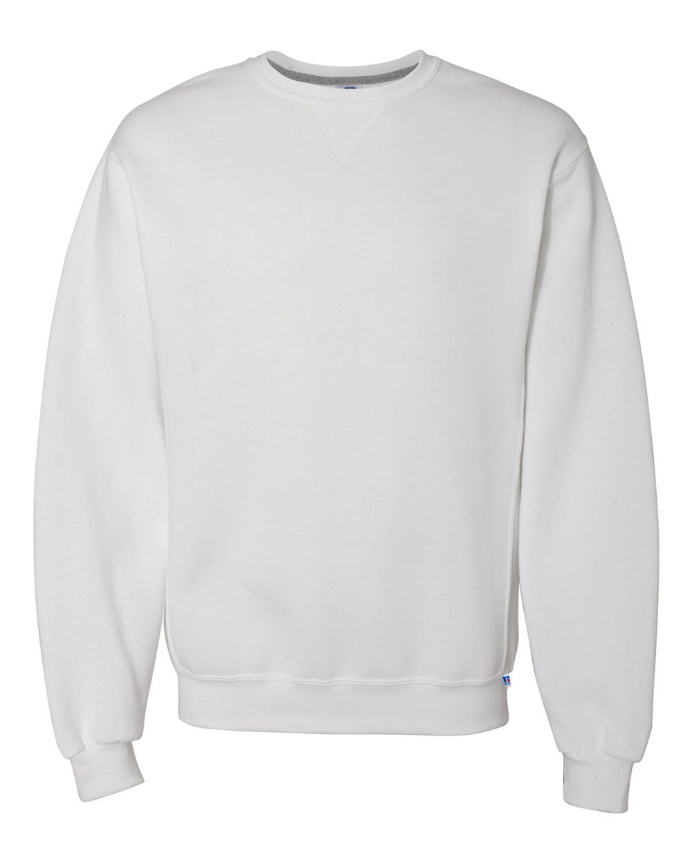 Unisex Dri Power® Crewneck Sweatshirt - Front - B60311003 - White