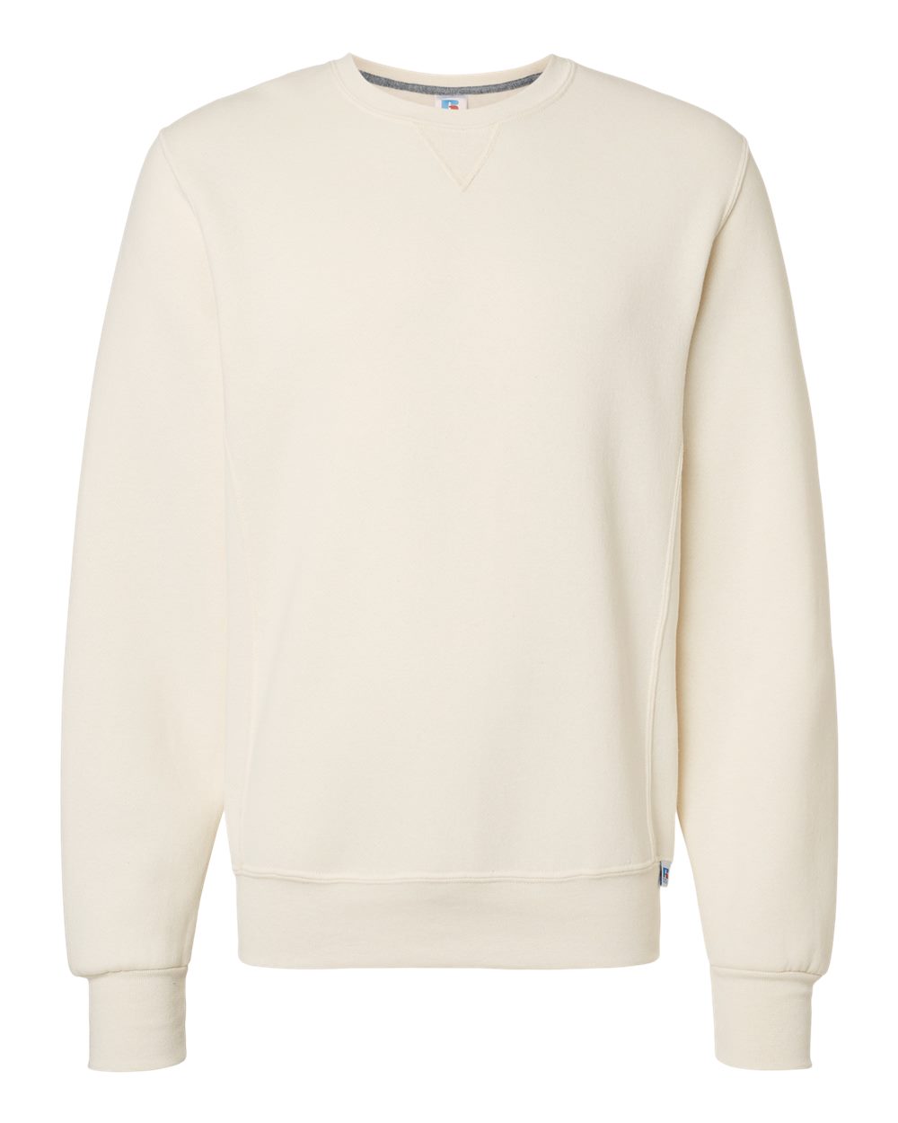 Unisex Dri Power® Crewneck Sweatshirt - Front - B60311013 - Vintage White
