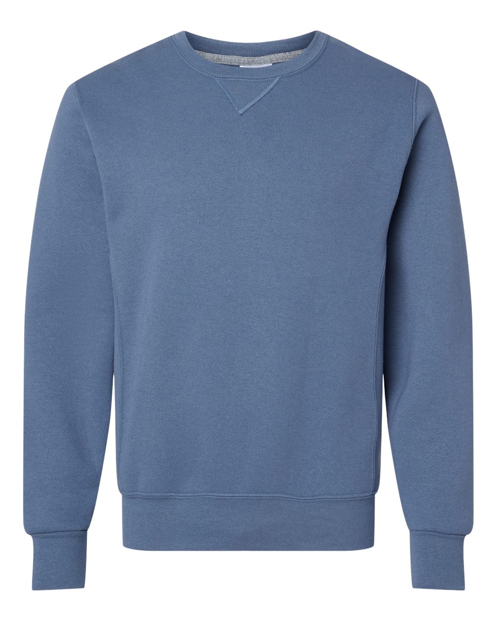 Unisex Dri Power® Crewneck Sweatshirt - Front - B60311253 - Vintage Blue