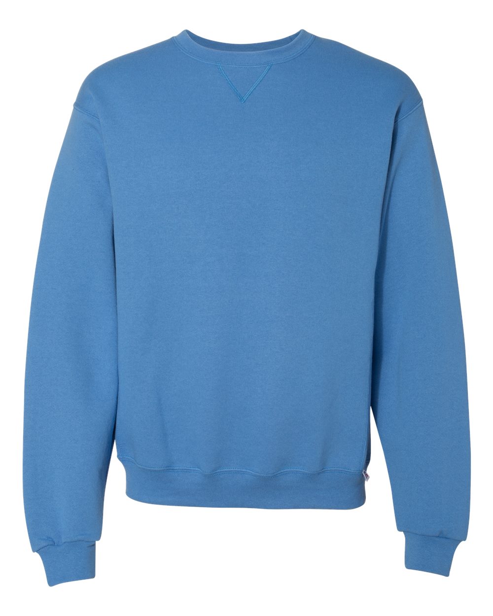 Unisex Dri Power® Crewneck Sweatshirt - Front - B60311263 - Collegiate Blue