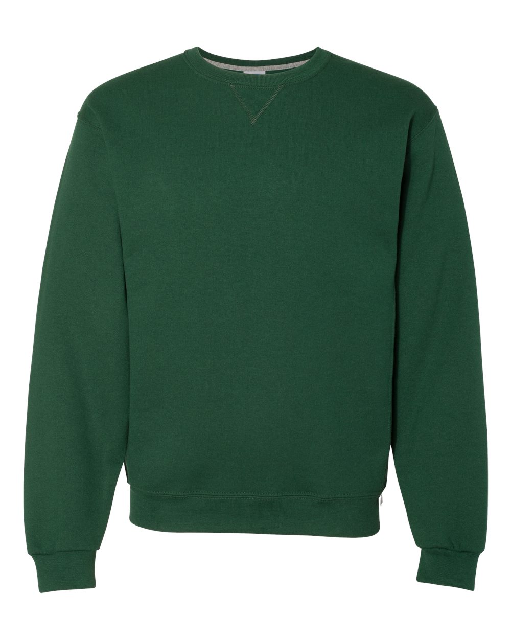 Unisex Dri Power® Crewneck Sweatshirt - Front - B60311543 - Dark Green