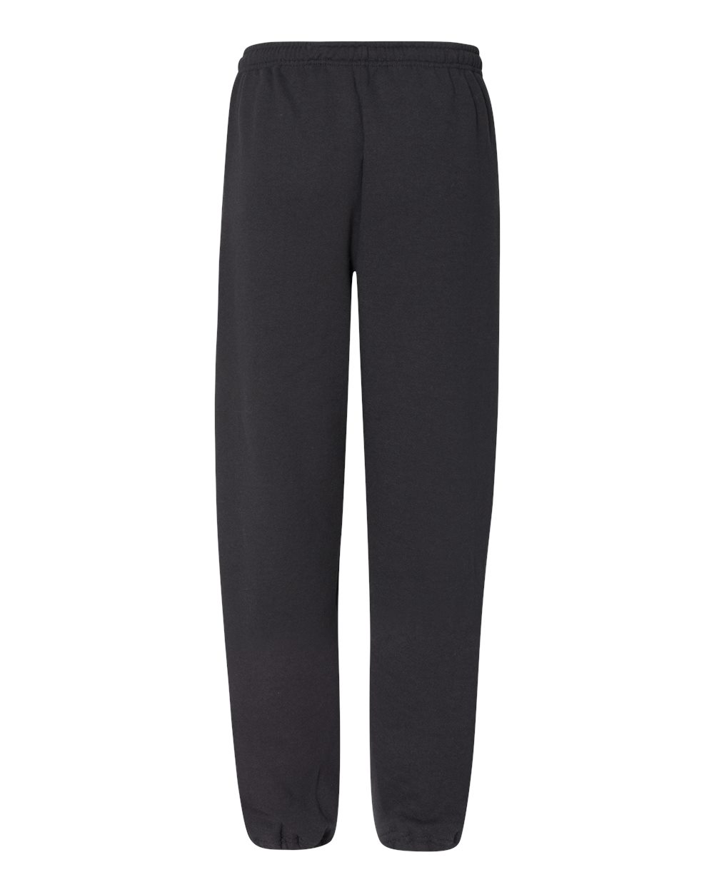 Unisex Dri Power® Closed Bottom Sweatpants with Pockets - Back - B60811503 - Black