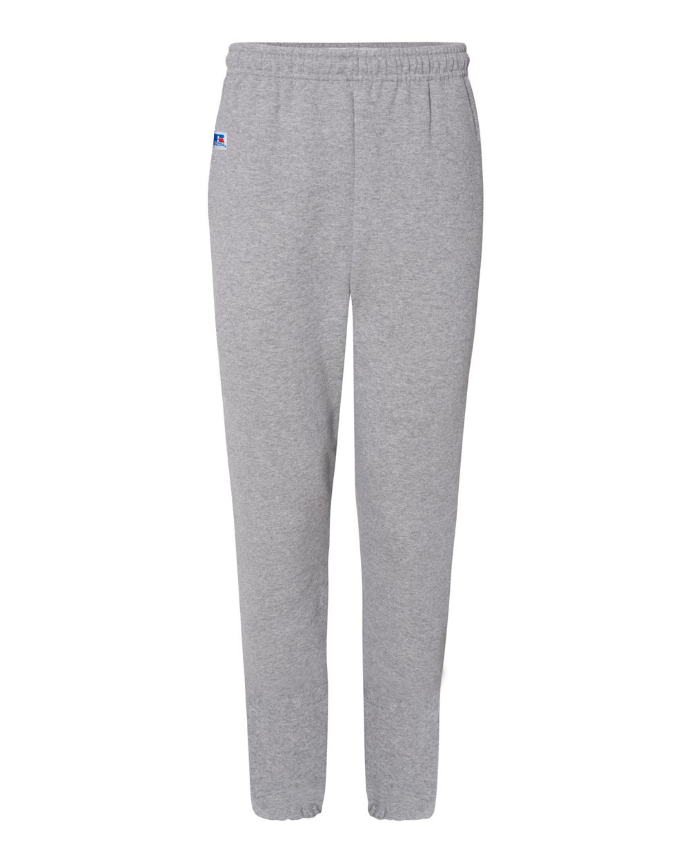 Unisex Dri Power® Closed Bottom Sweatpants with Pockets - Front - B60811583 - Oxford
