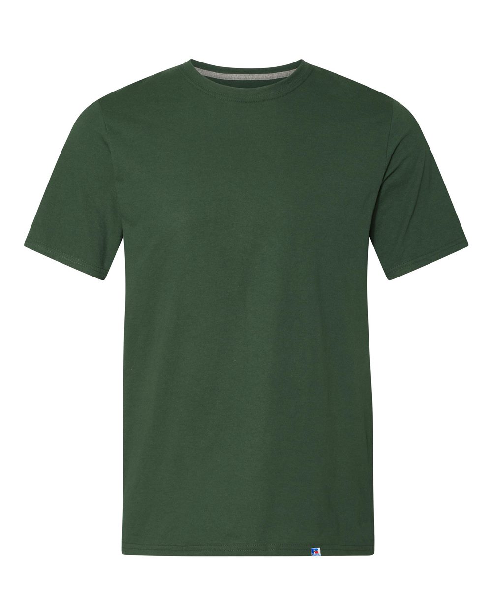 Unisex Dri Power® CVC Performance T-Shirt - Front - B61411543 - Dark Green