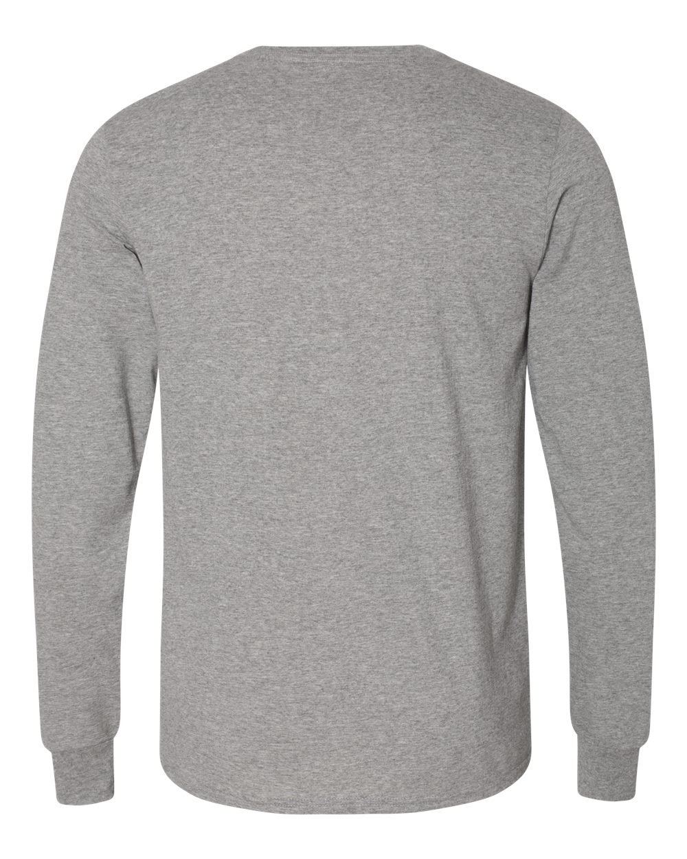 Unisex Dri Power® CVC Performance Long Sleeve T-Shirt - Back - B61711583 - Oxford